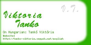 viktoria tanko business card